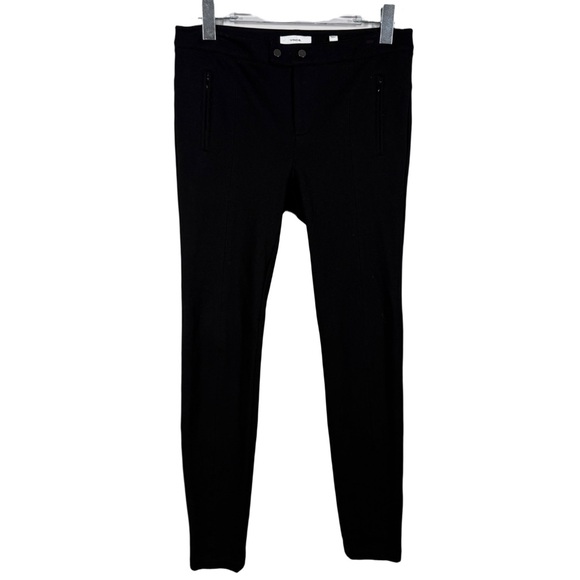 Vince Black Trousers with Button Details - Picture 1 of 9